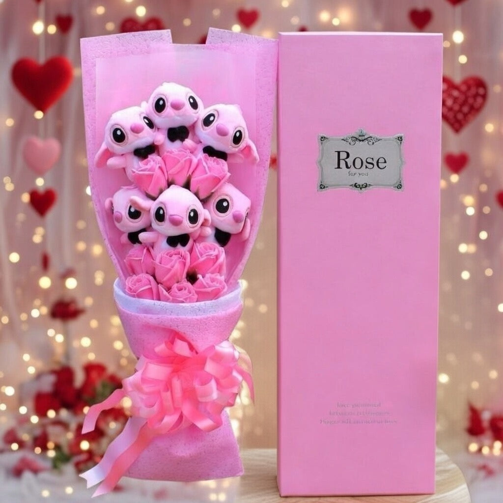 Bouquet de peluche Stitch