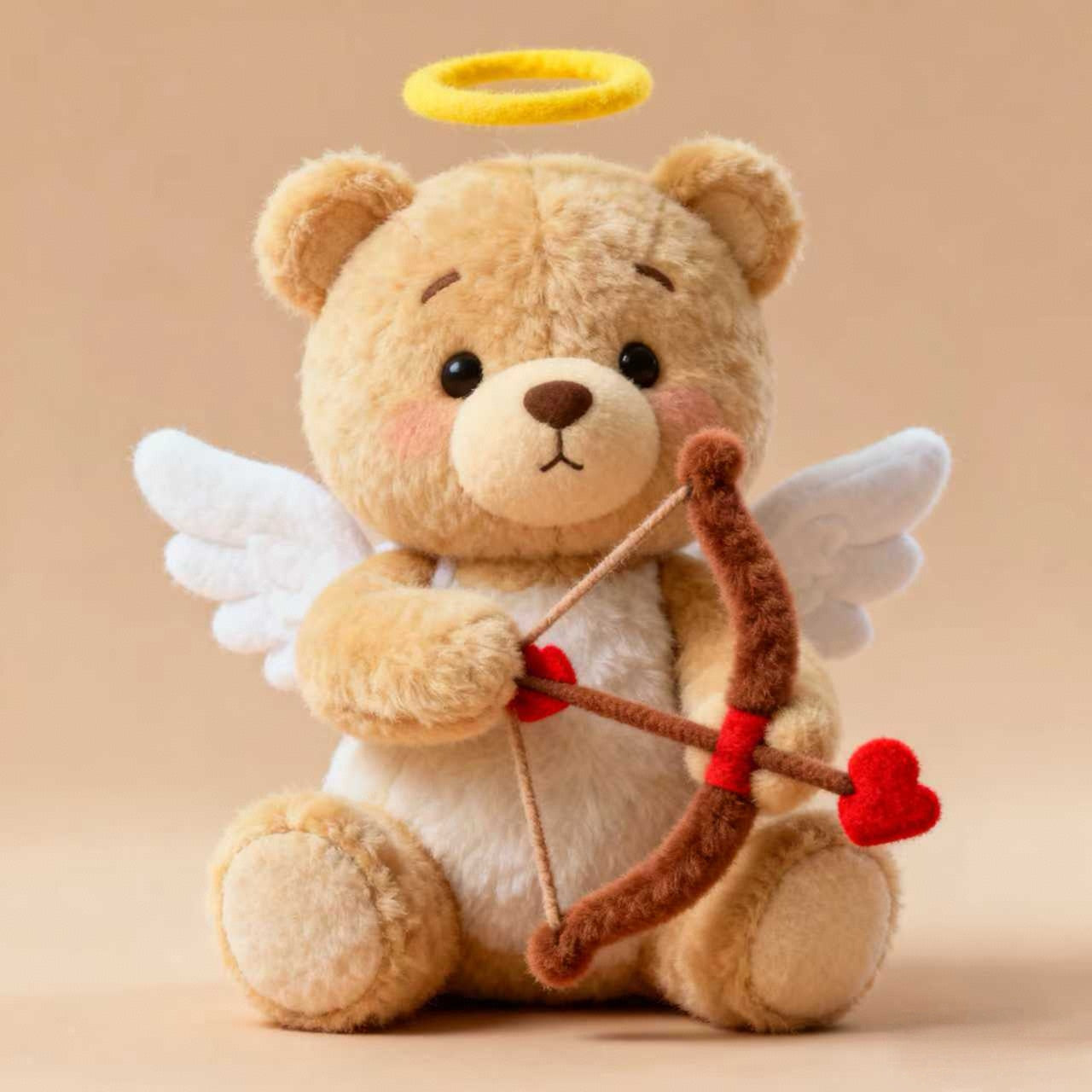 Peluche Ours cupidon St Valentin